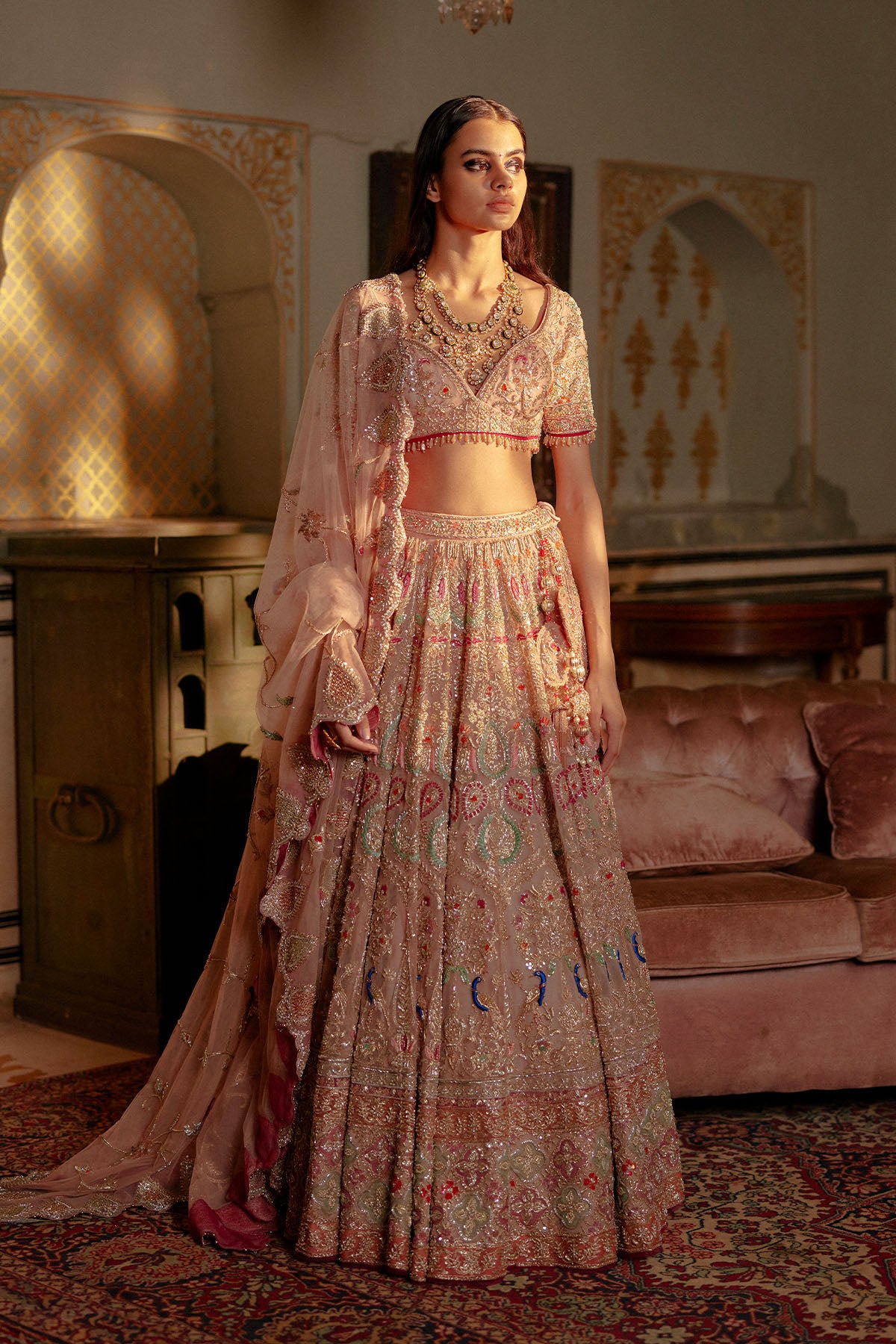 Pink Lehenga