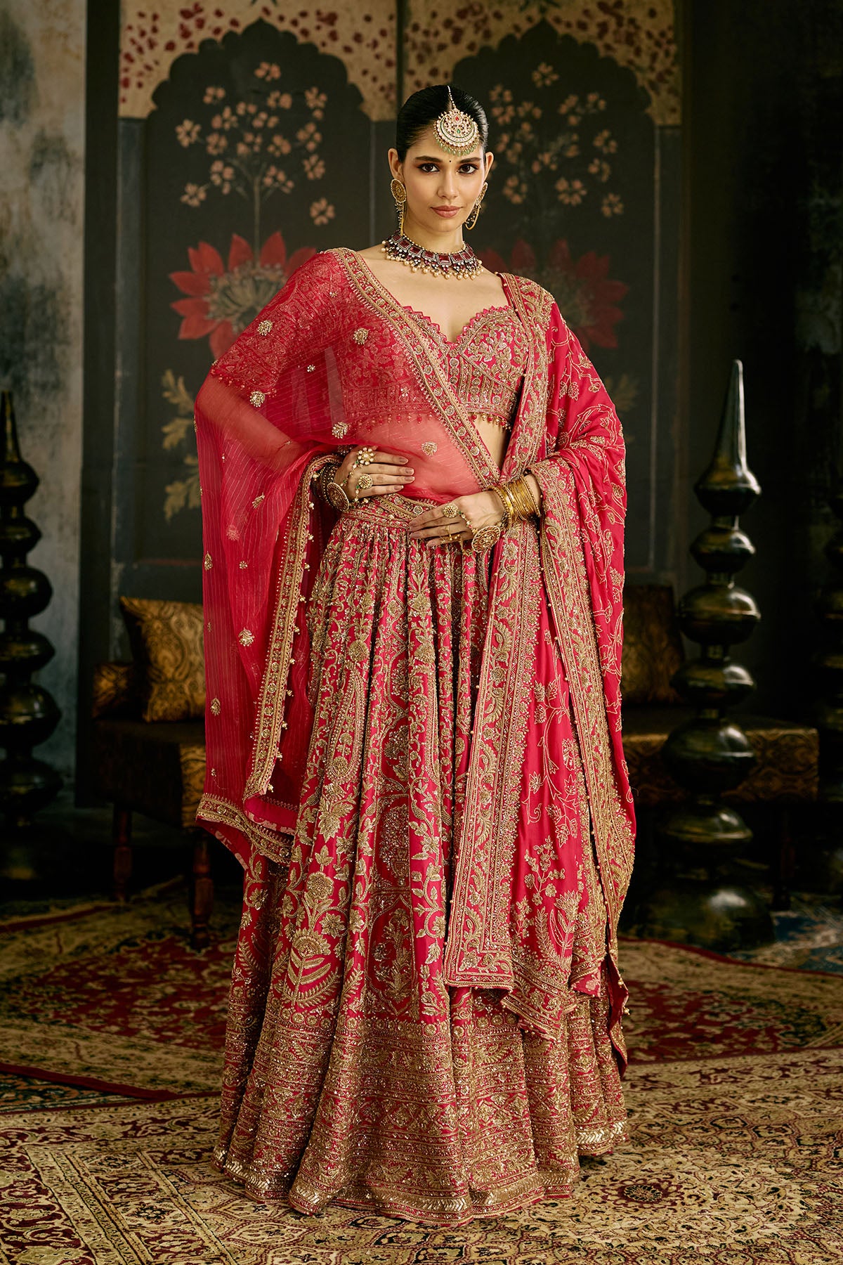 Hot Pink Lehenga