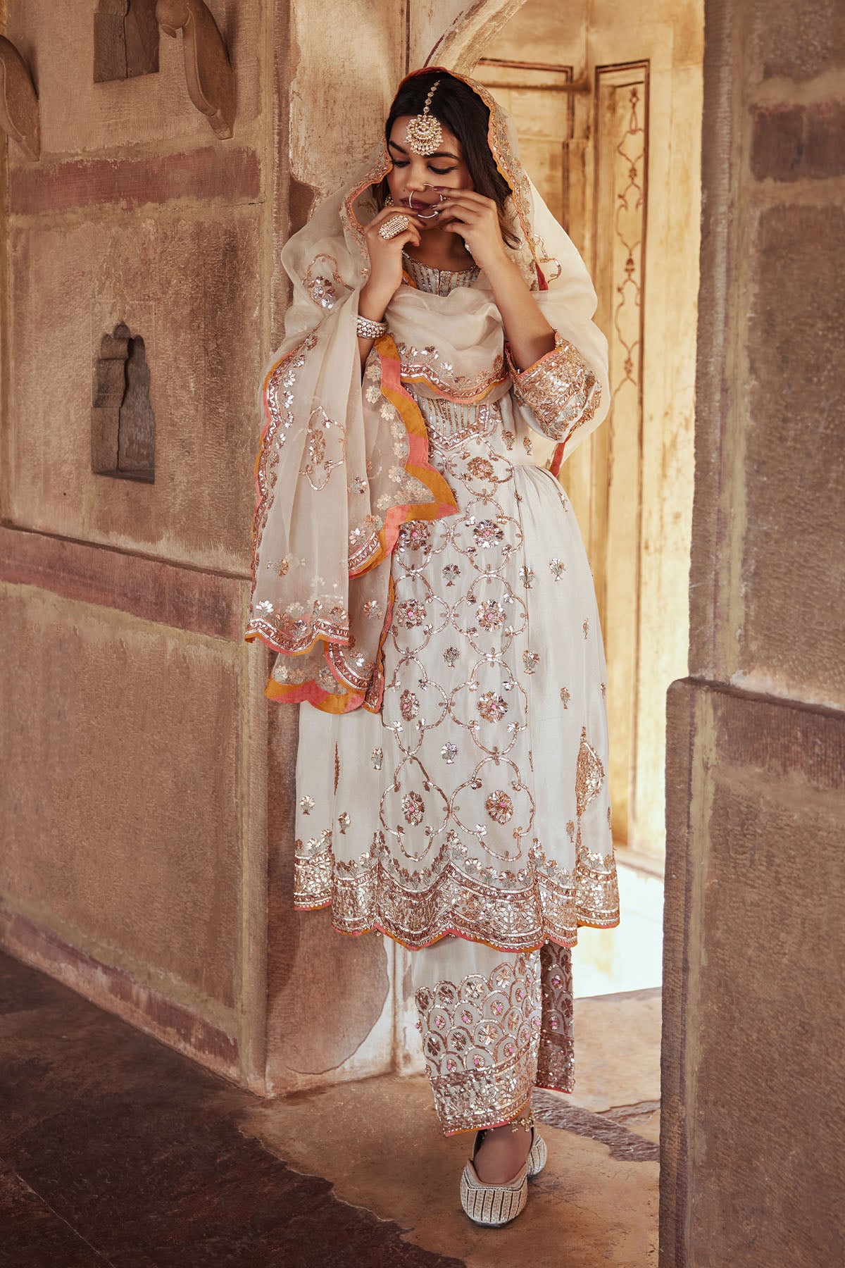 Ivory Salwar Suit