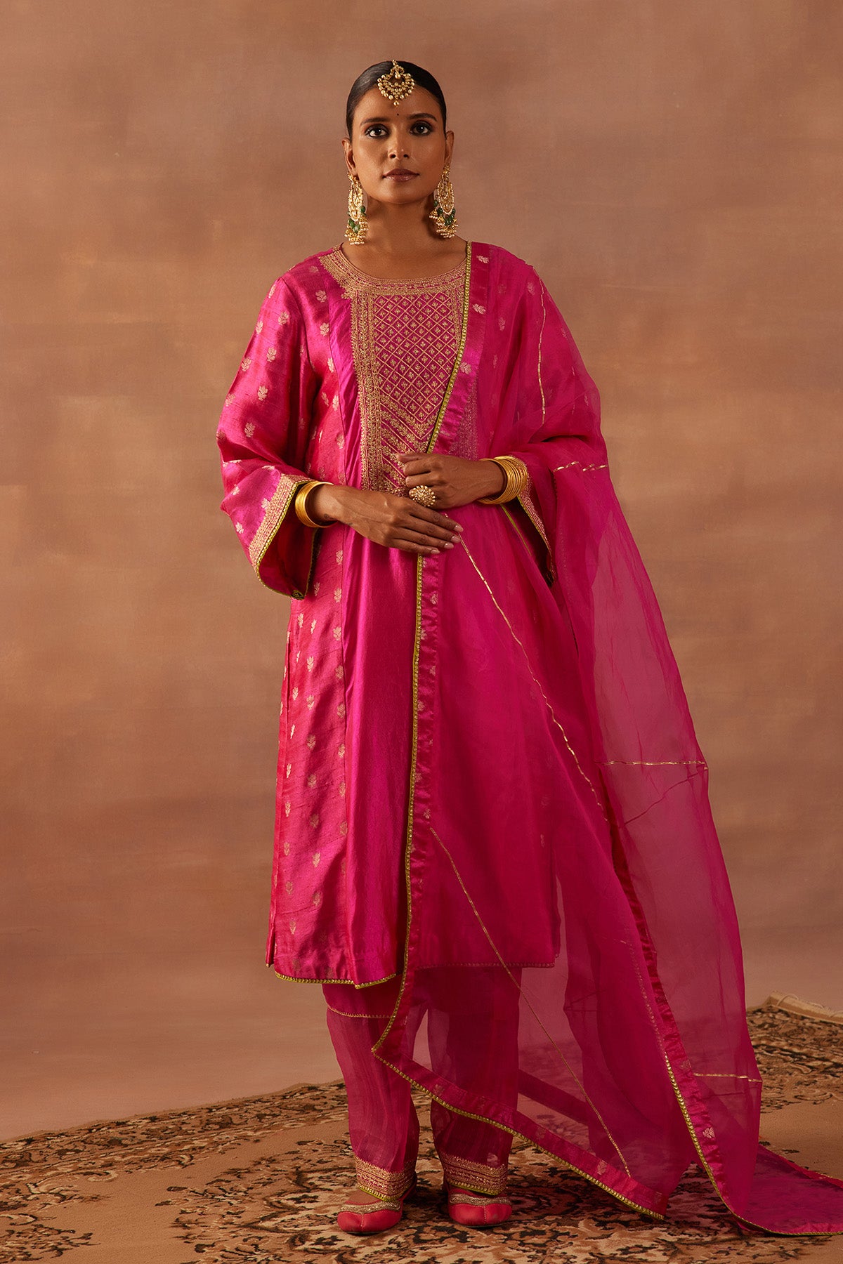 Majenta Salwar Suit