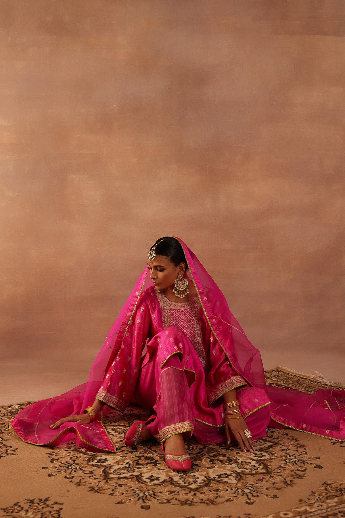 Majenta Salwar Suit