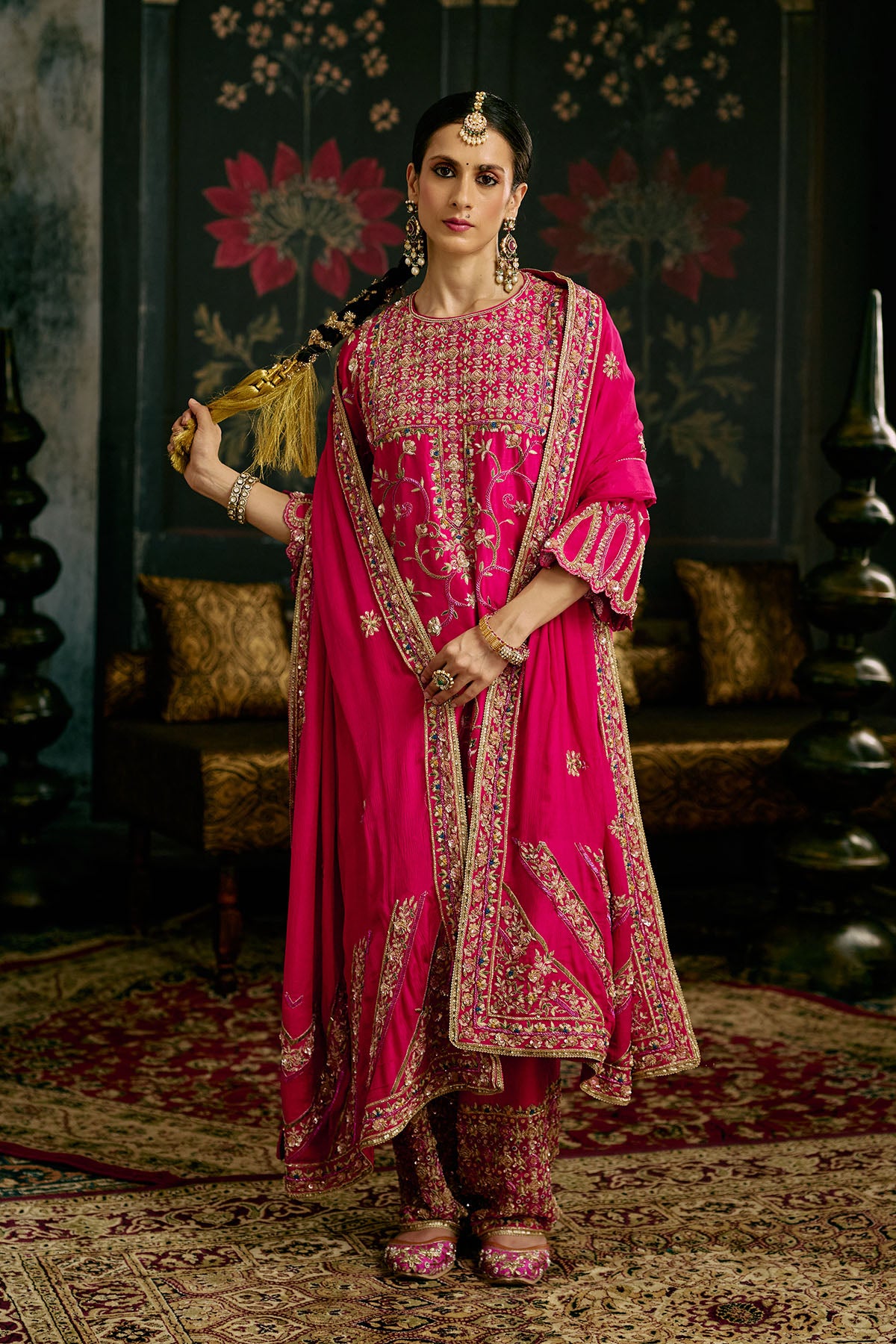 Hot Pink Salwar Suit
