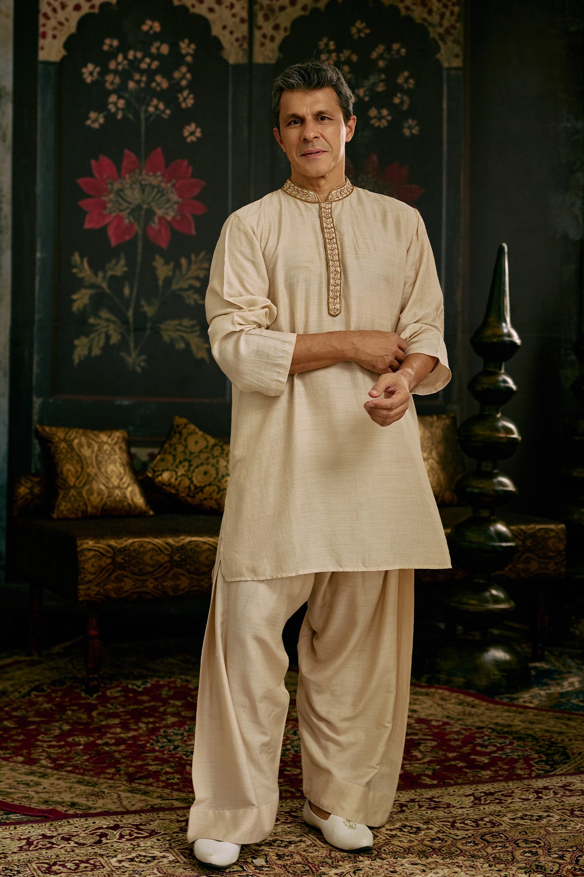 Ivory Kurta Set