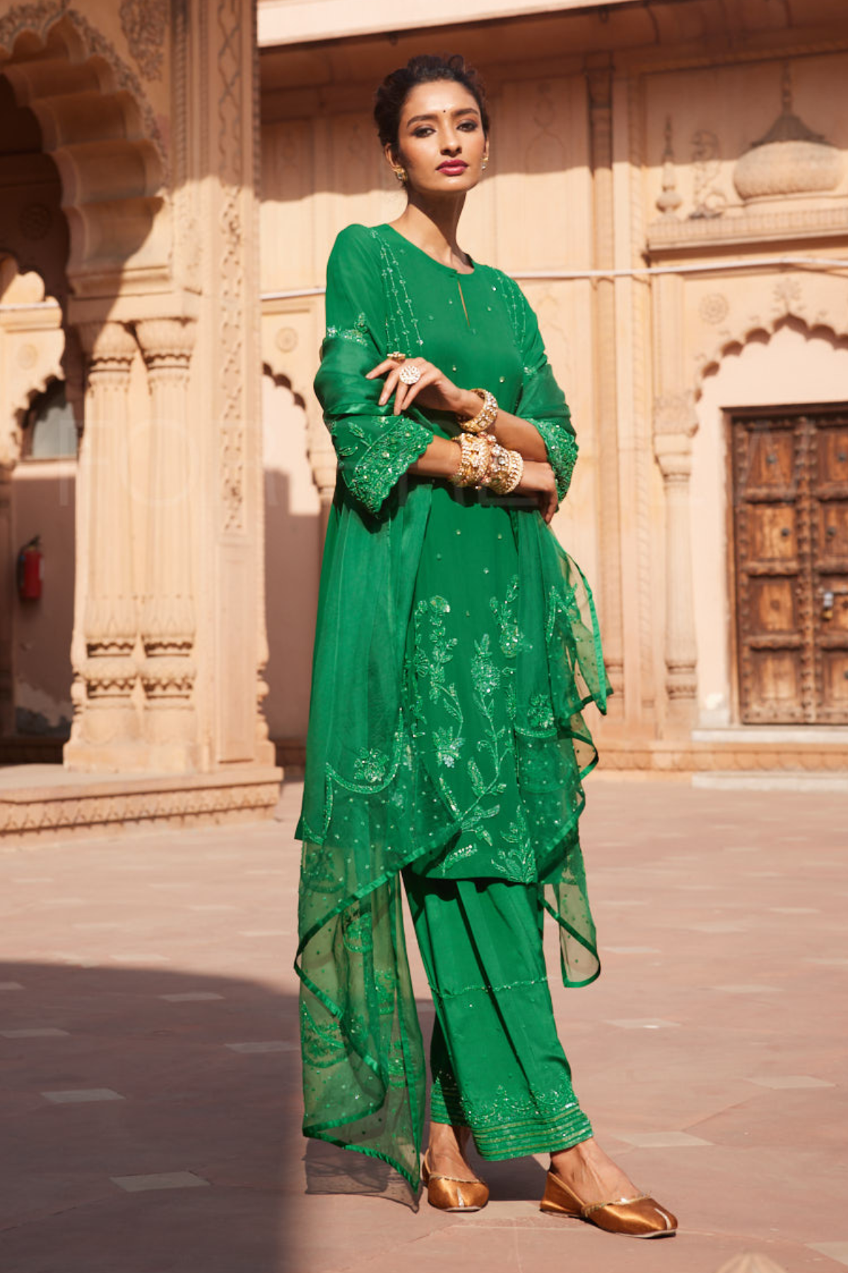 Green Salwar Suit