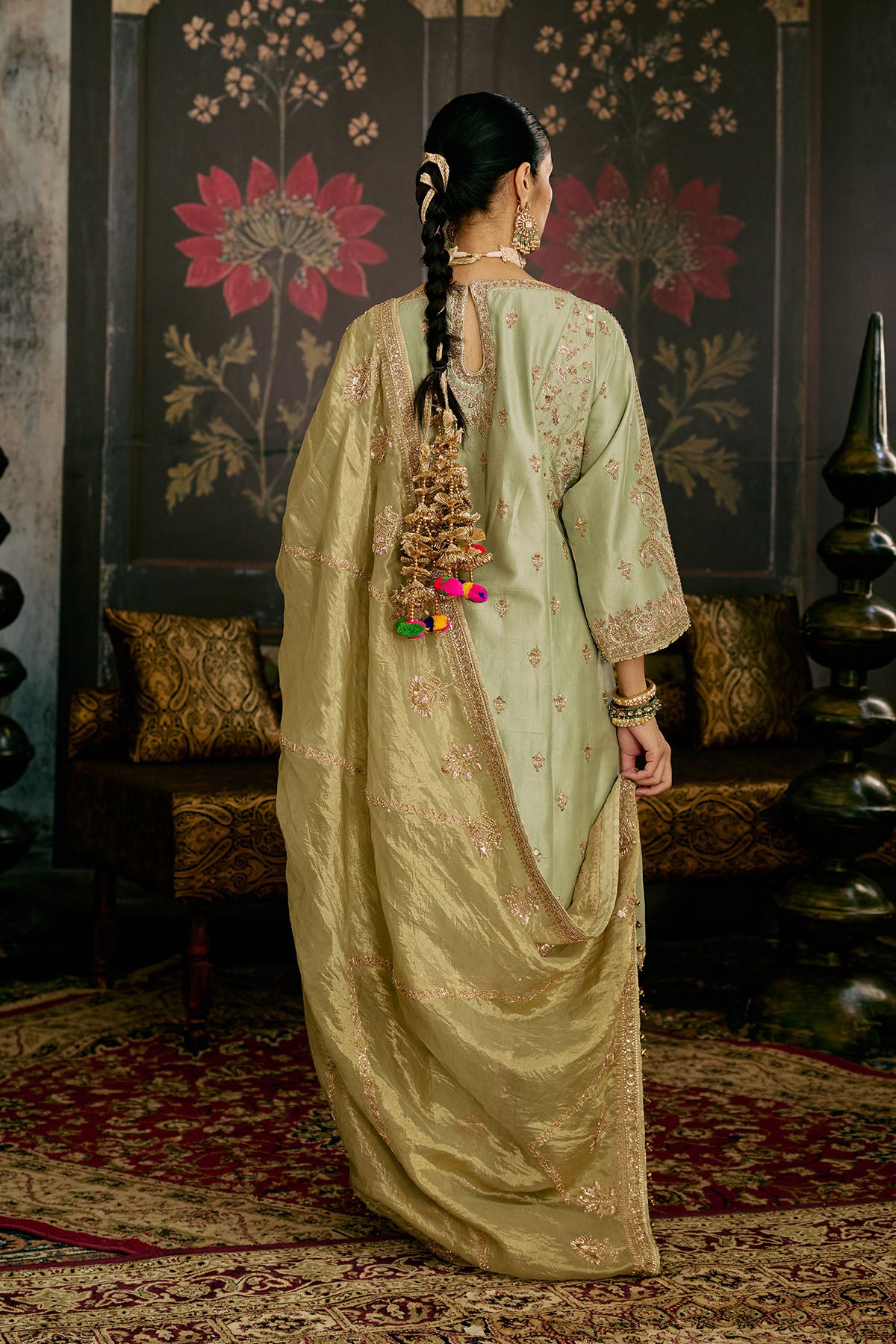Pastel Green Salwar Suit