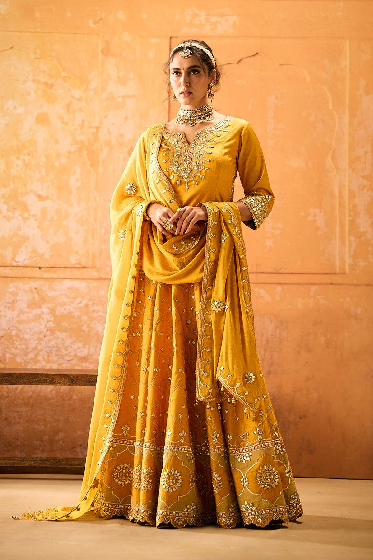 Yellow Lehenga