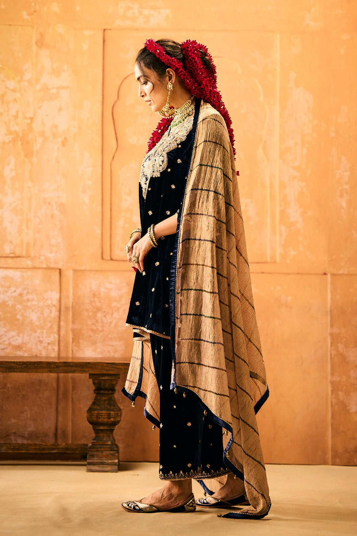 Navy Blue Salwar Suit