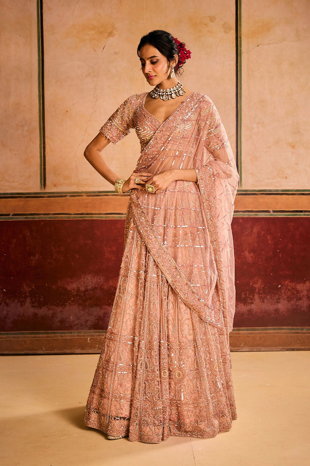 Pink Lehenga