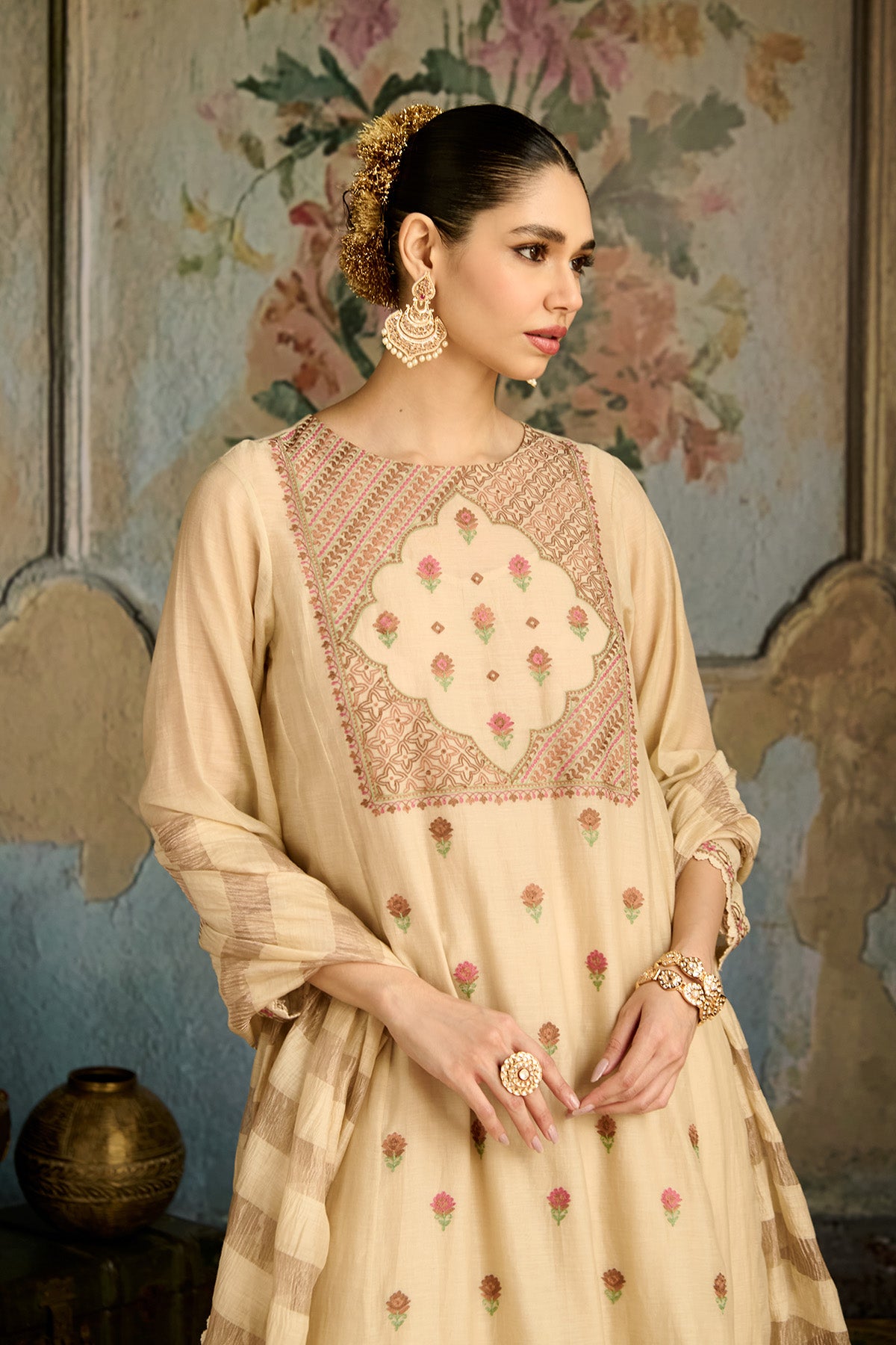 Off White Salwar Suit
