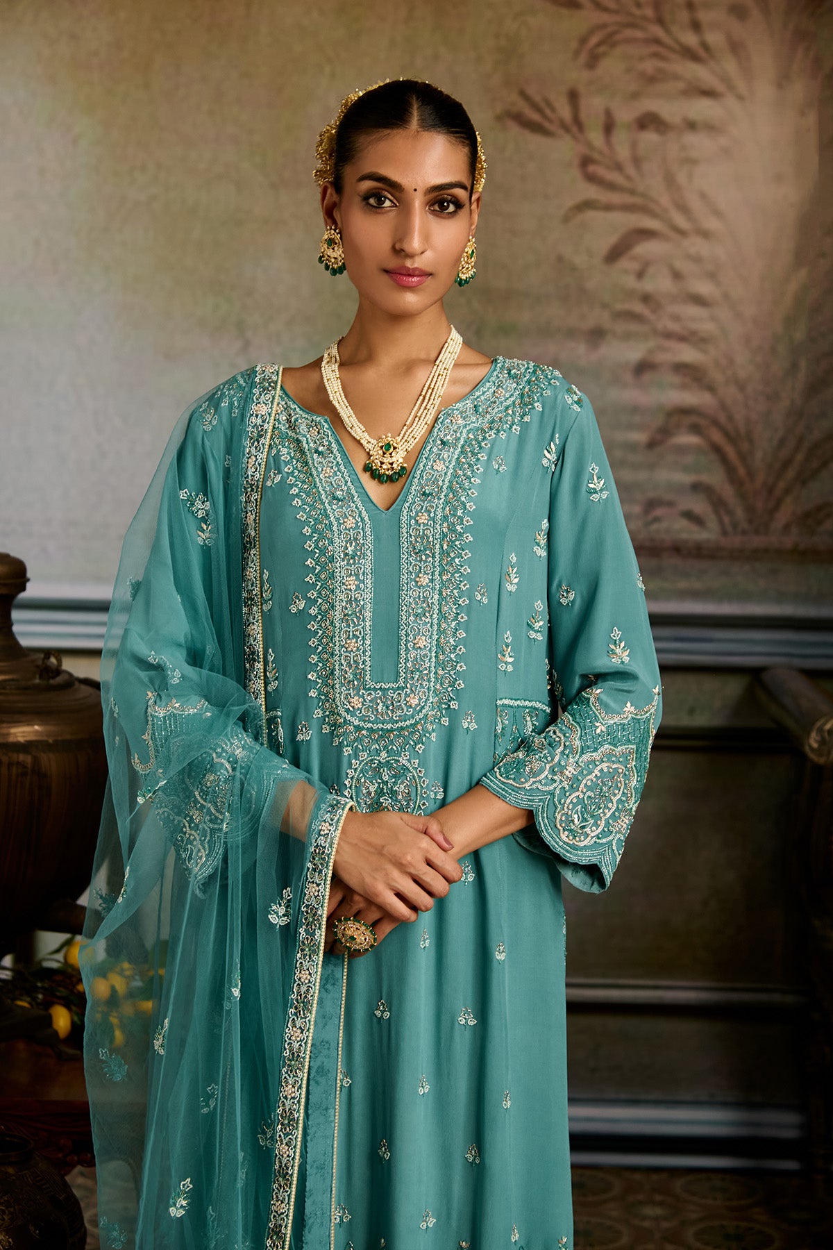 Blue Salwar Suit