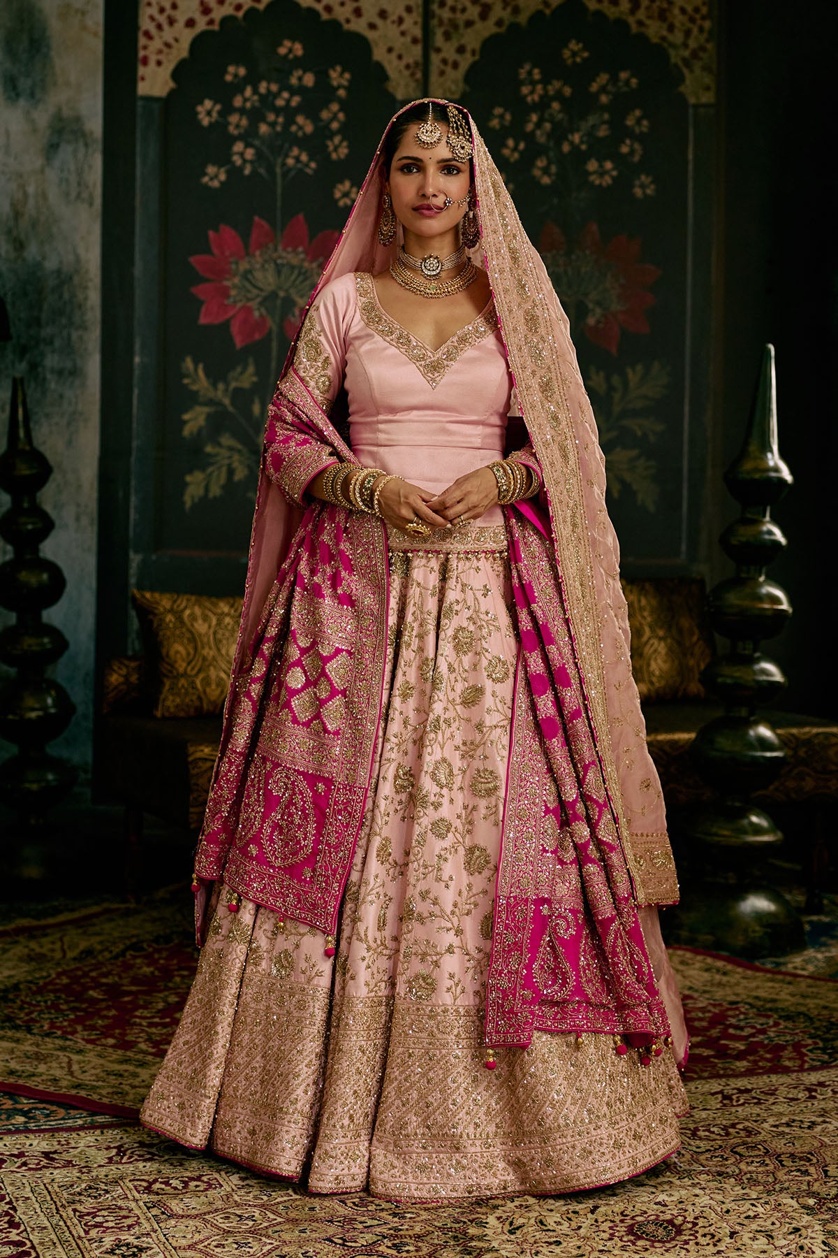 Baby Pink Lehenga