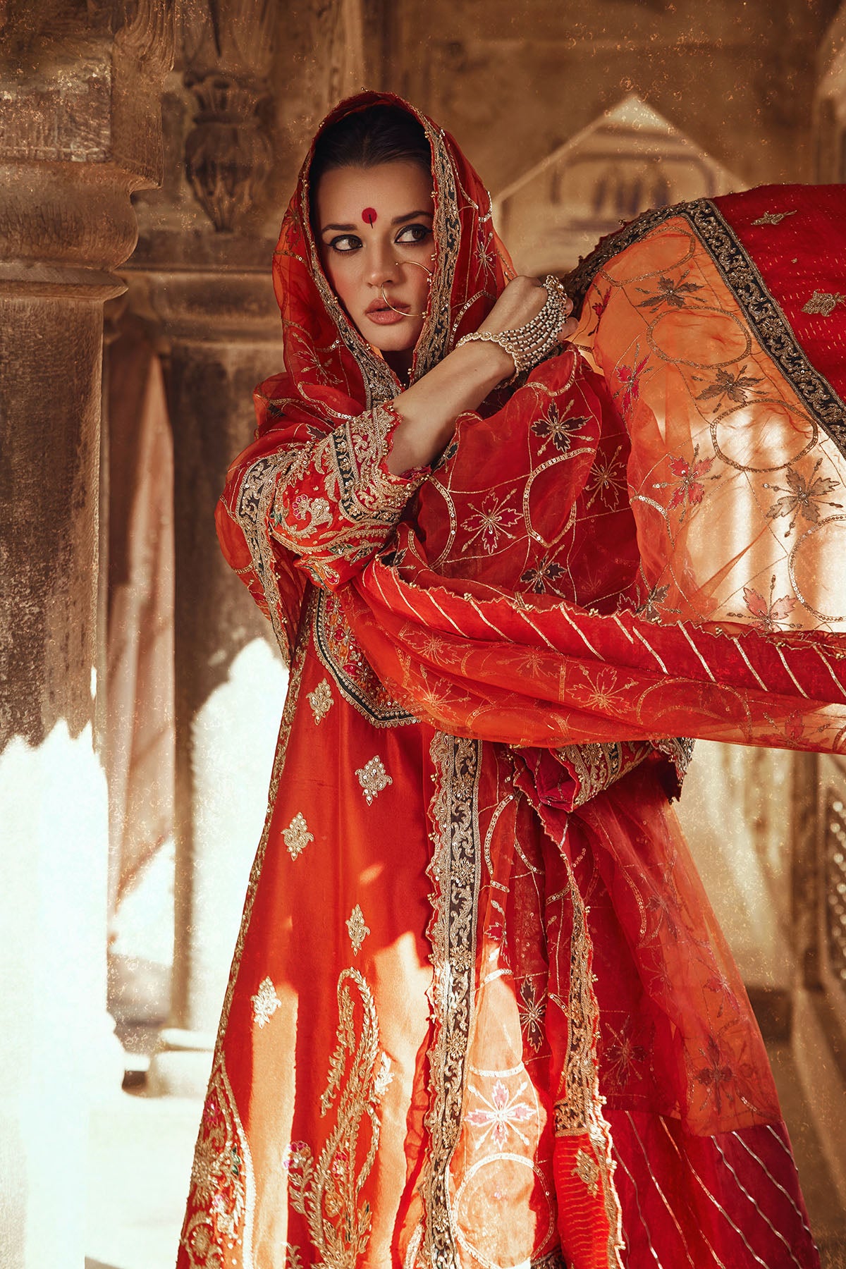 Rust Salwar Suit