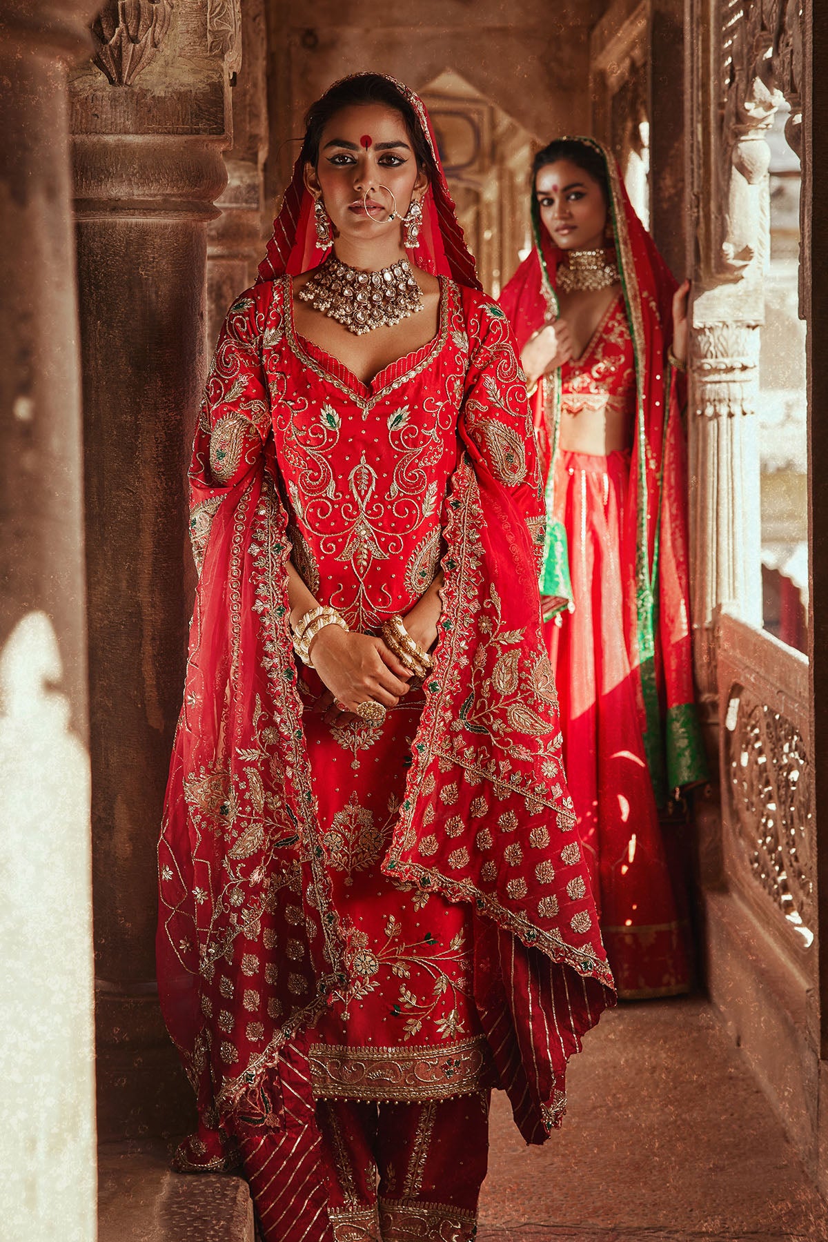 Red Salwar Suit