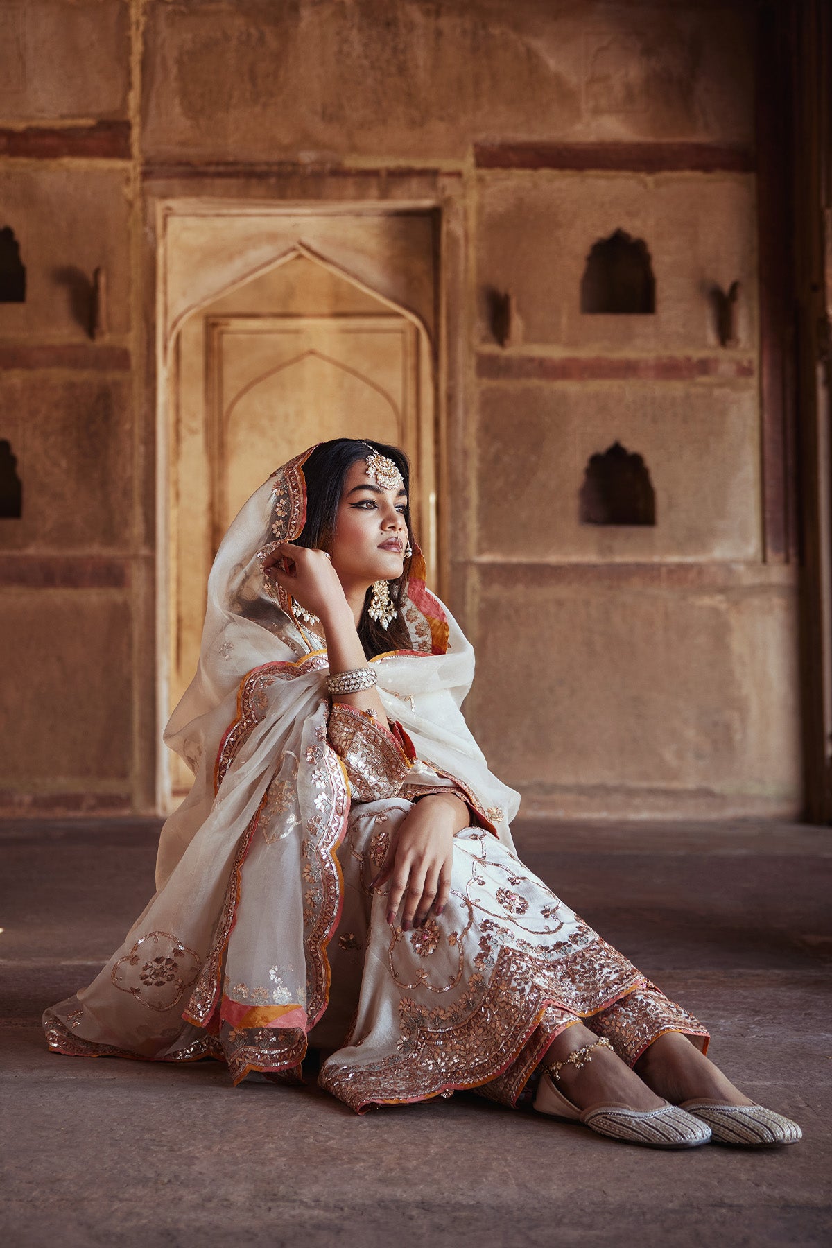 Ivory Salwar Suit