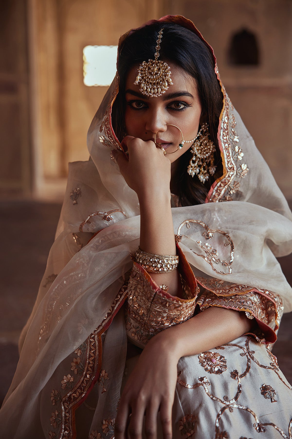 Ivory Salwar Suit