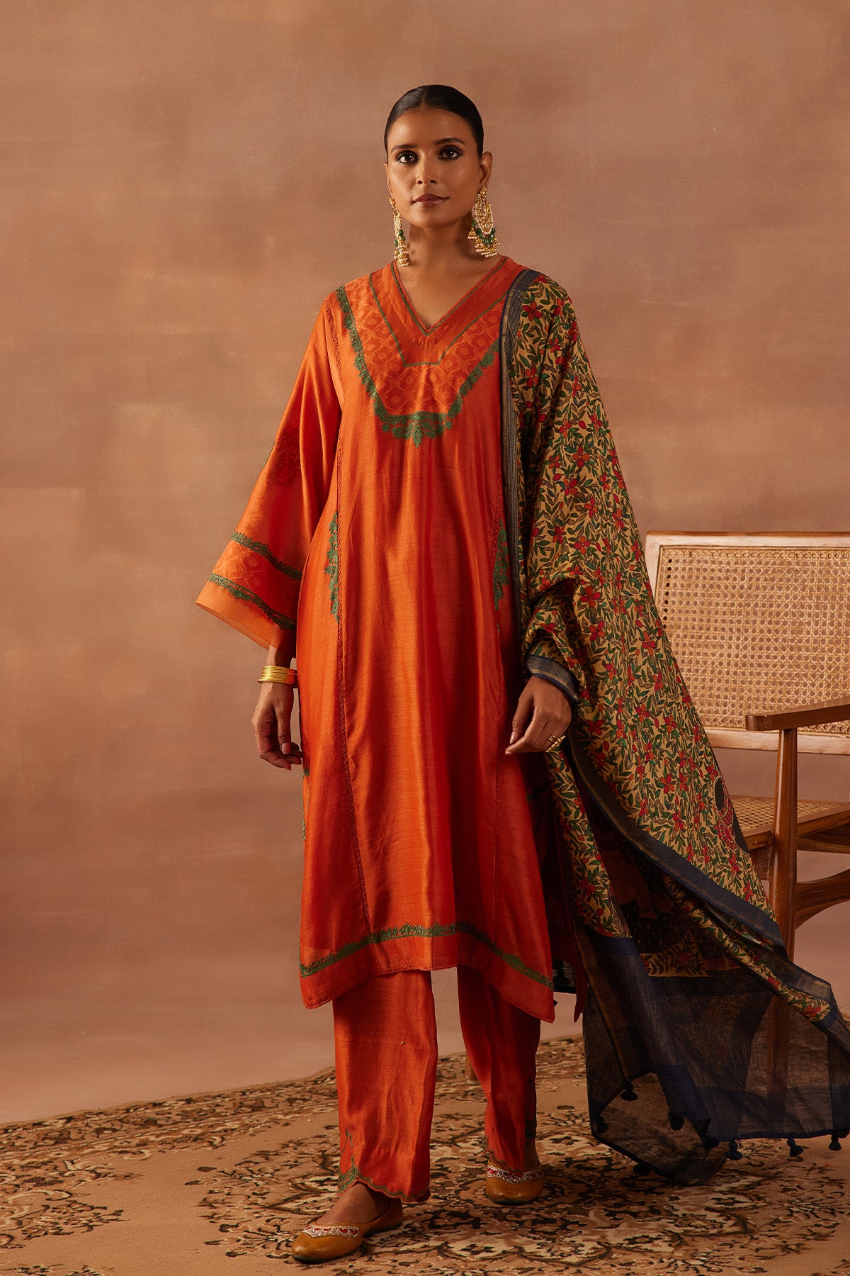 Rust Salwar Suit