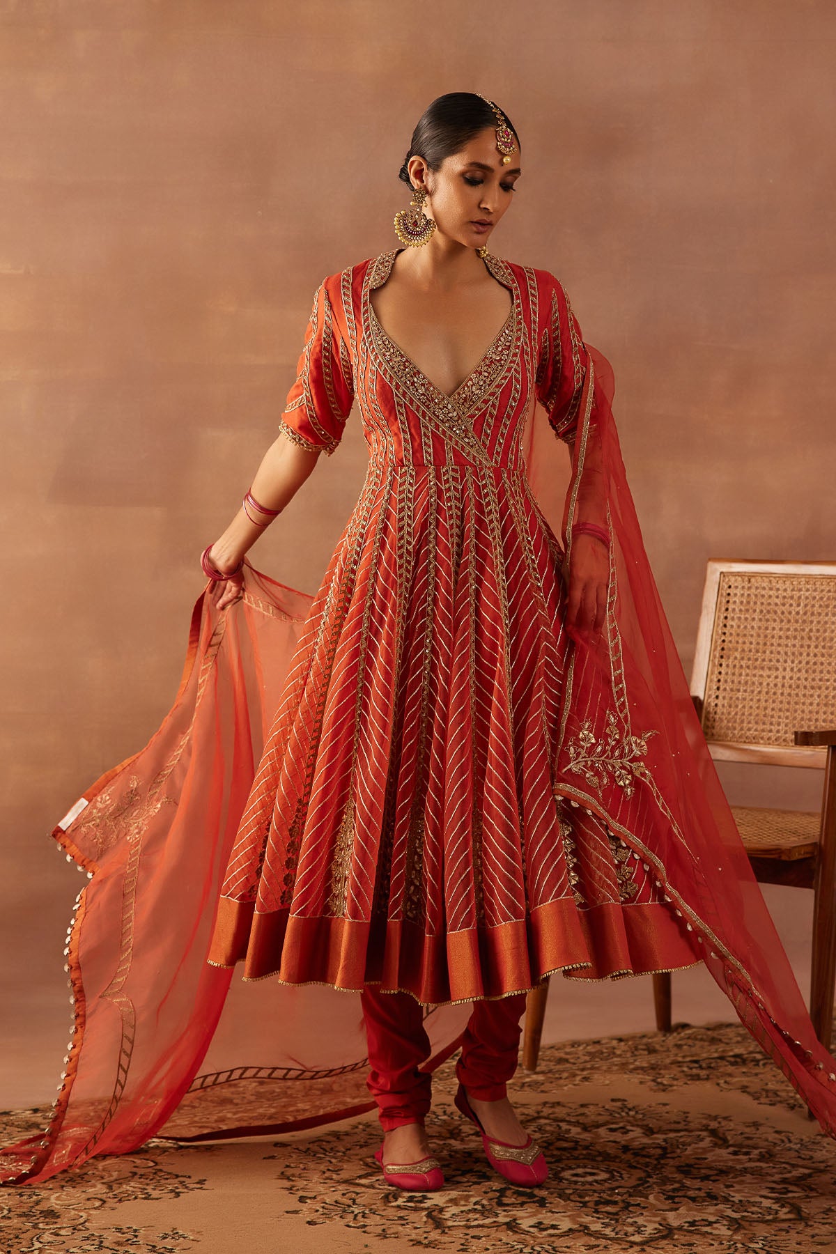 Rust Anarkali