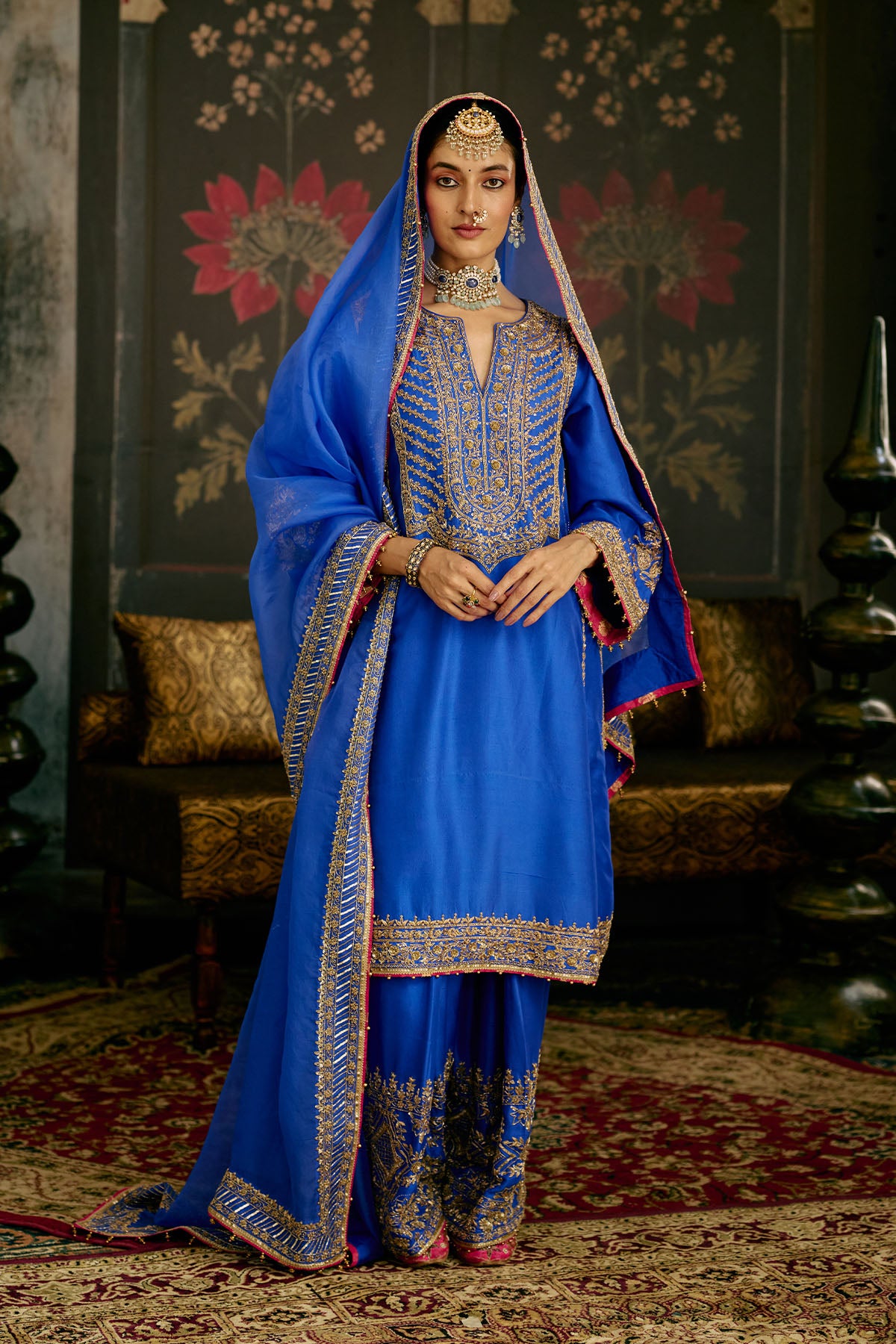 Blue Salwar Suit