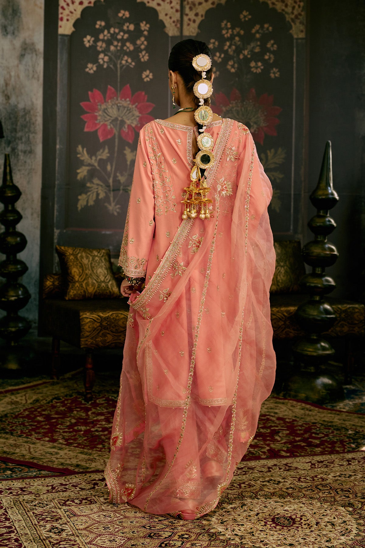 Peach Salwar Suit