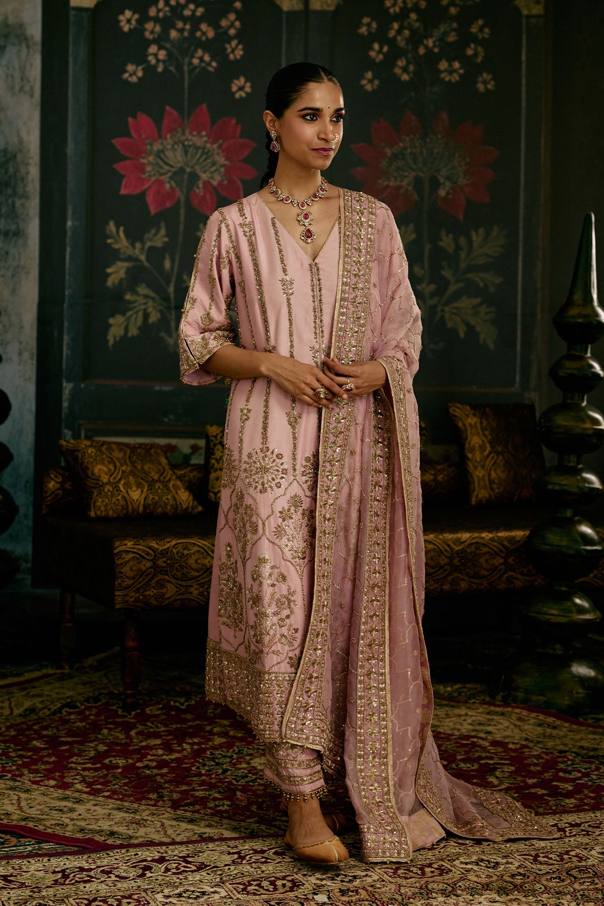 Light Mauve Pant Set