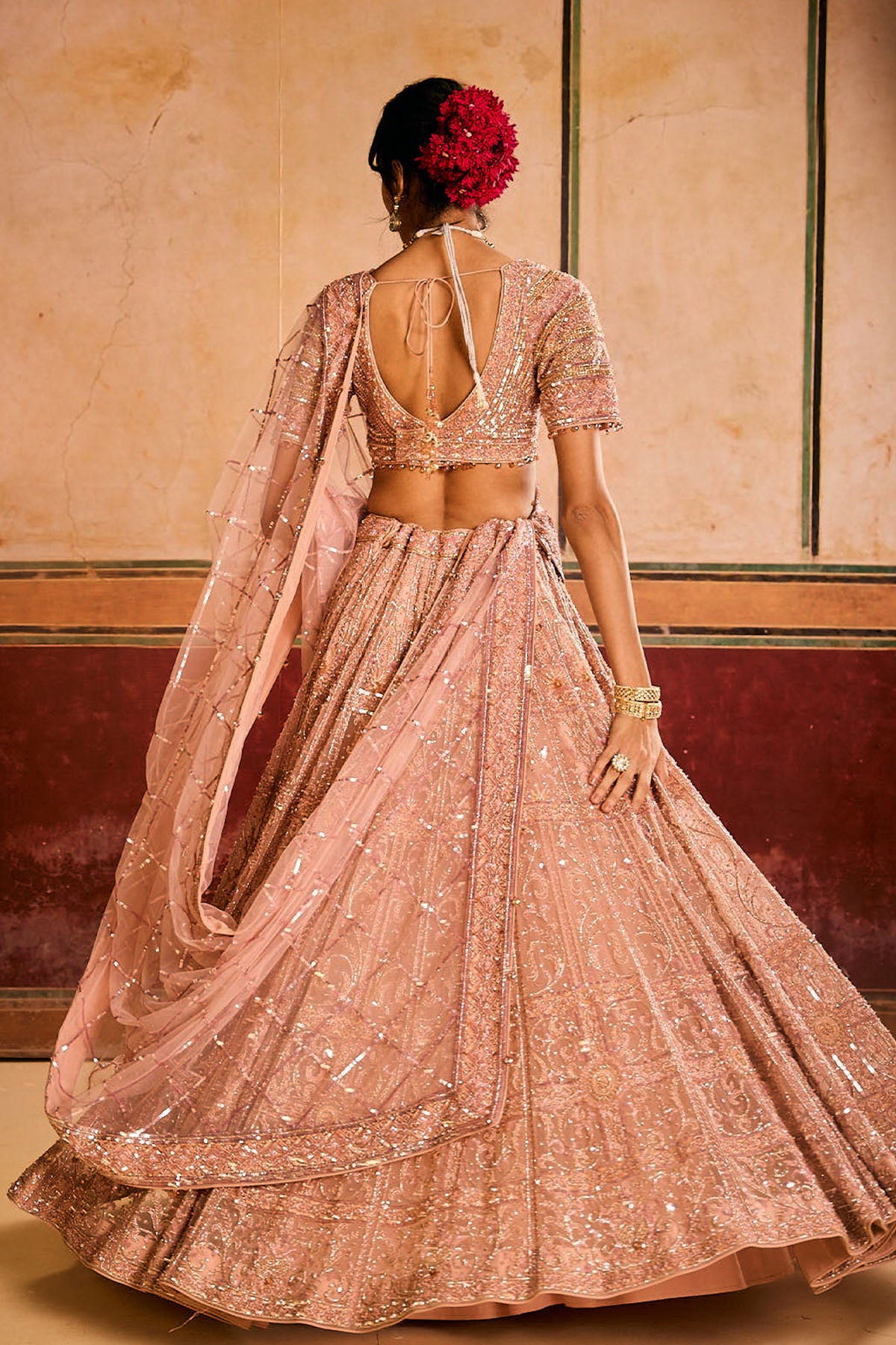 Pink Lehenga