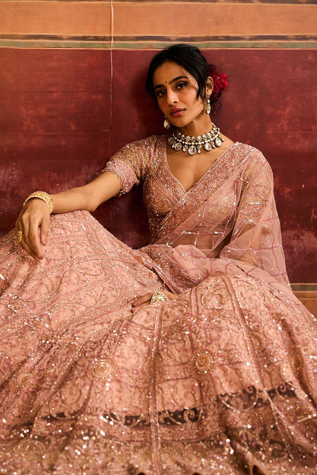 Pink Lehenga
