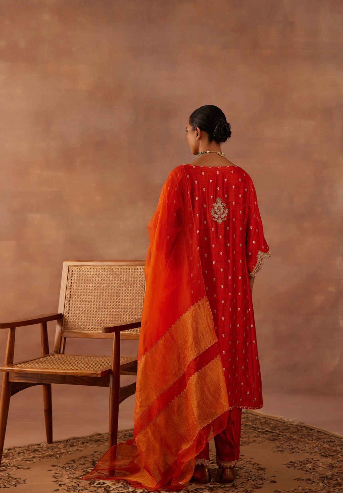 Rust Salwar Suit