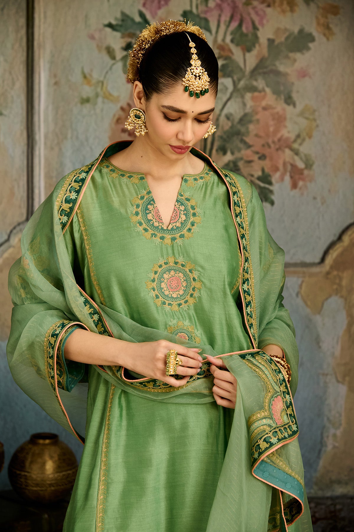 Green Salwar Suit