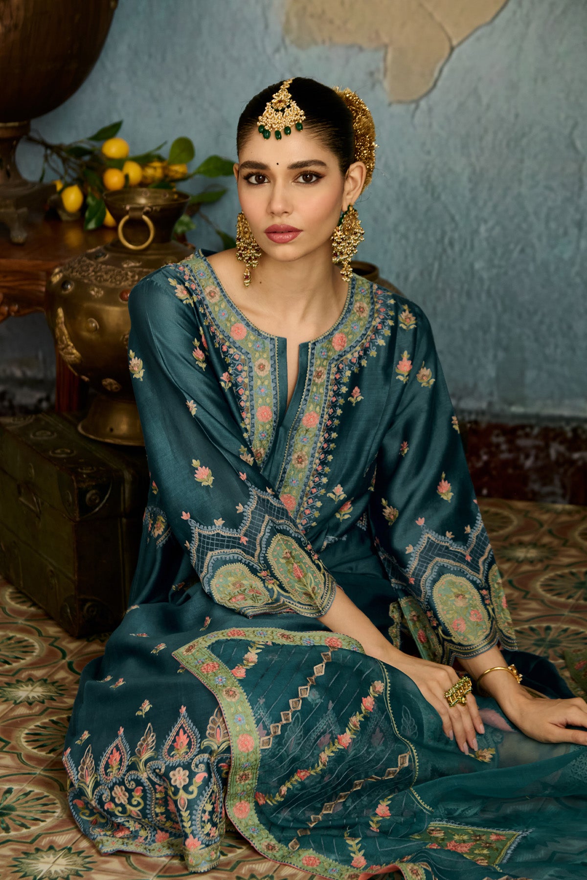 Blue Salwar Suit