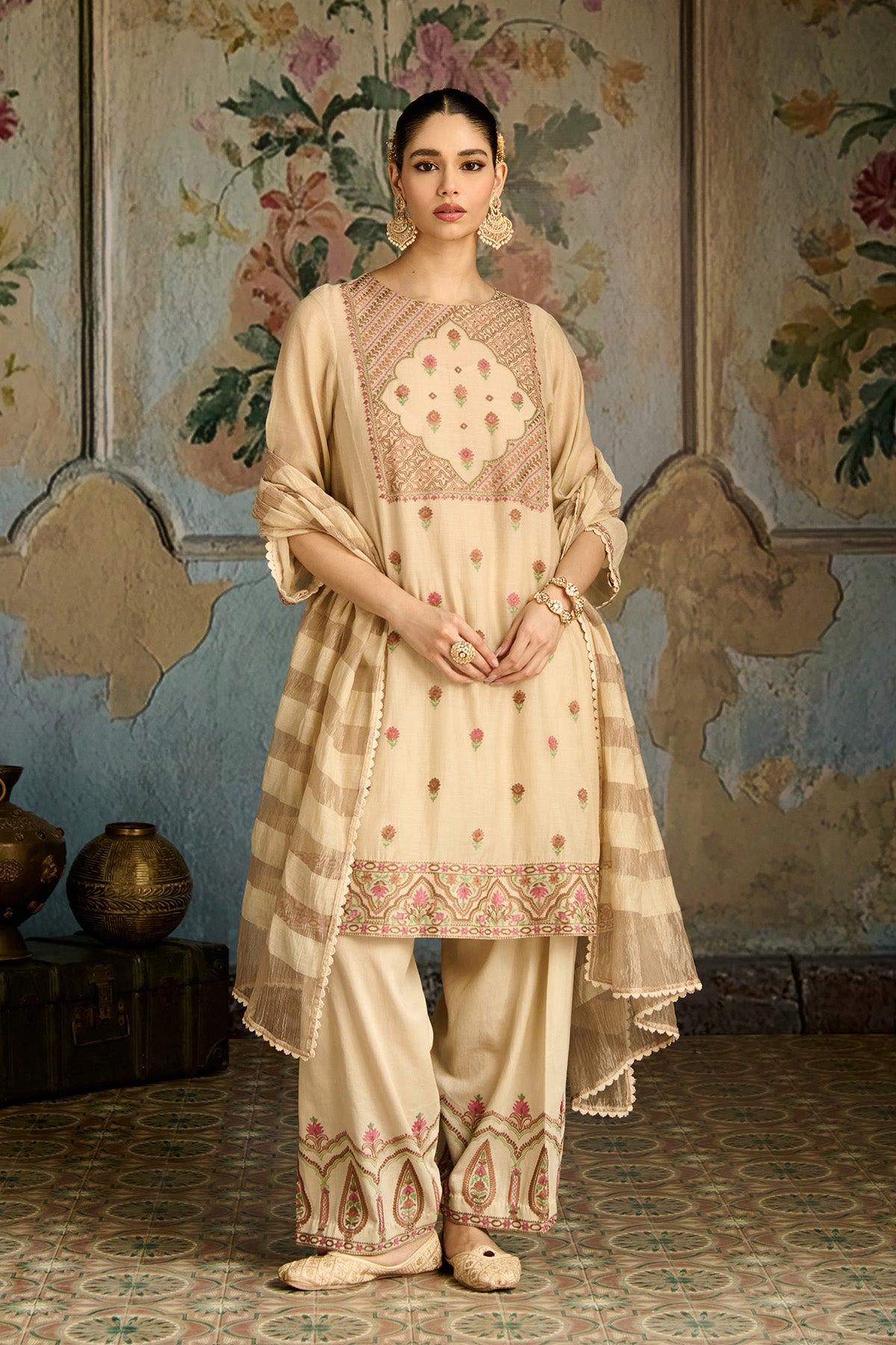 Off White Salwar Suit