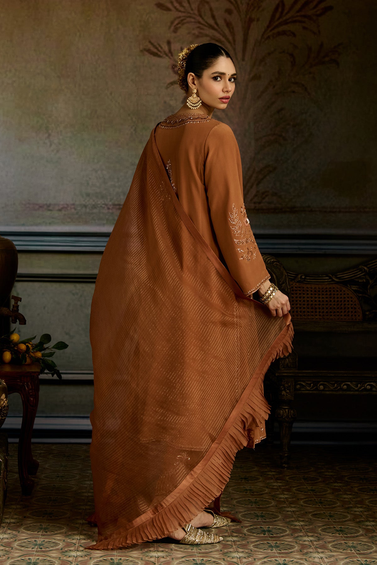 Brown Pant Set