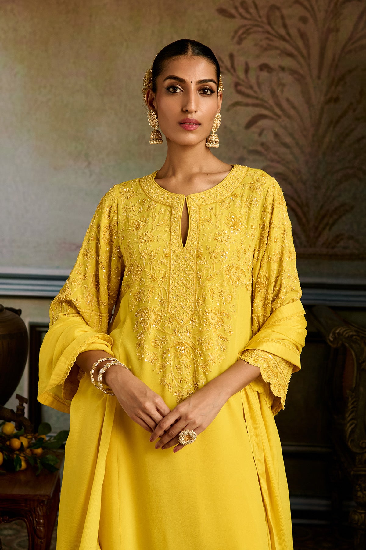 Yellow Salwar Suit