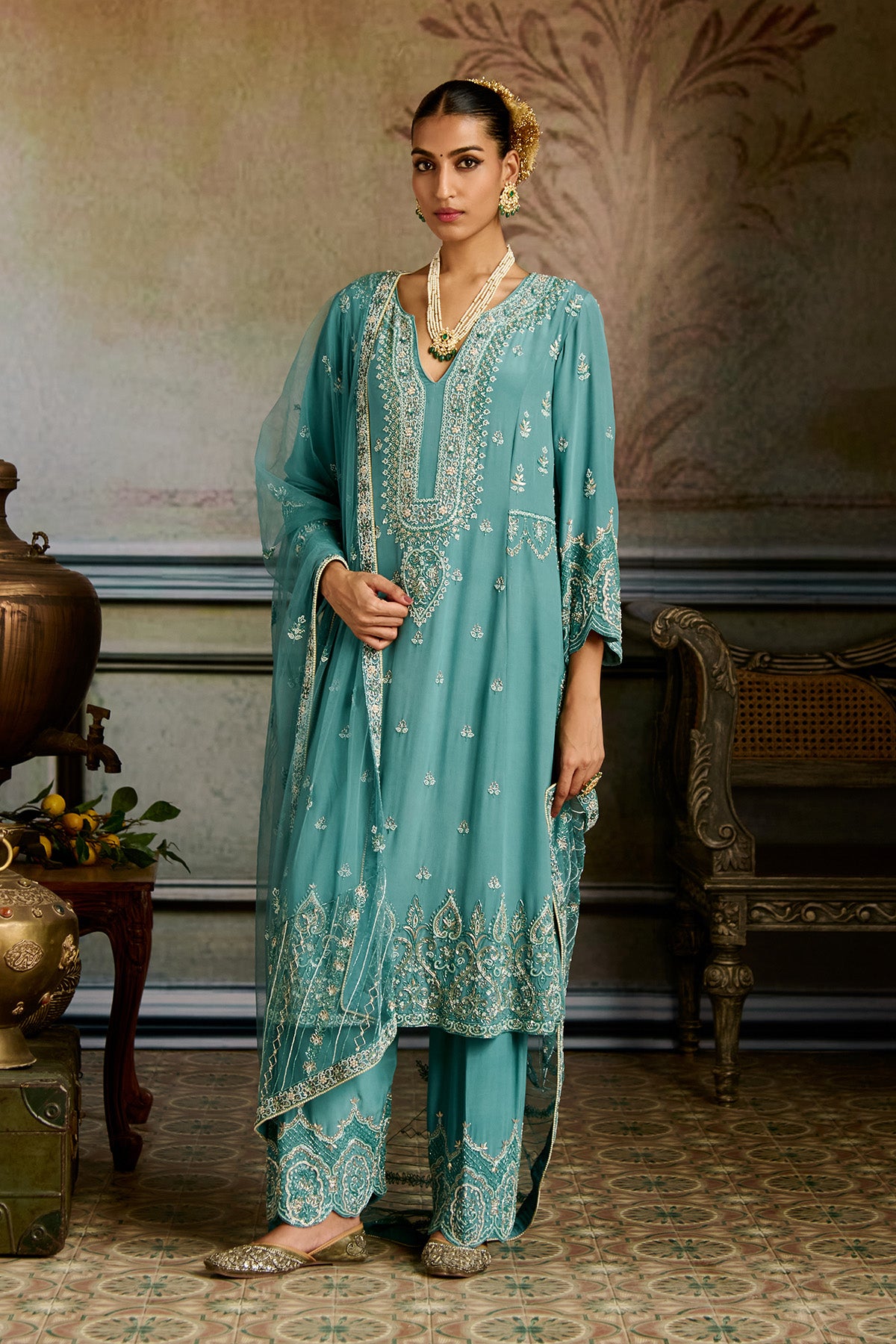 Blue Salwar Suit