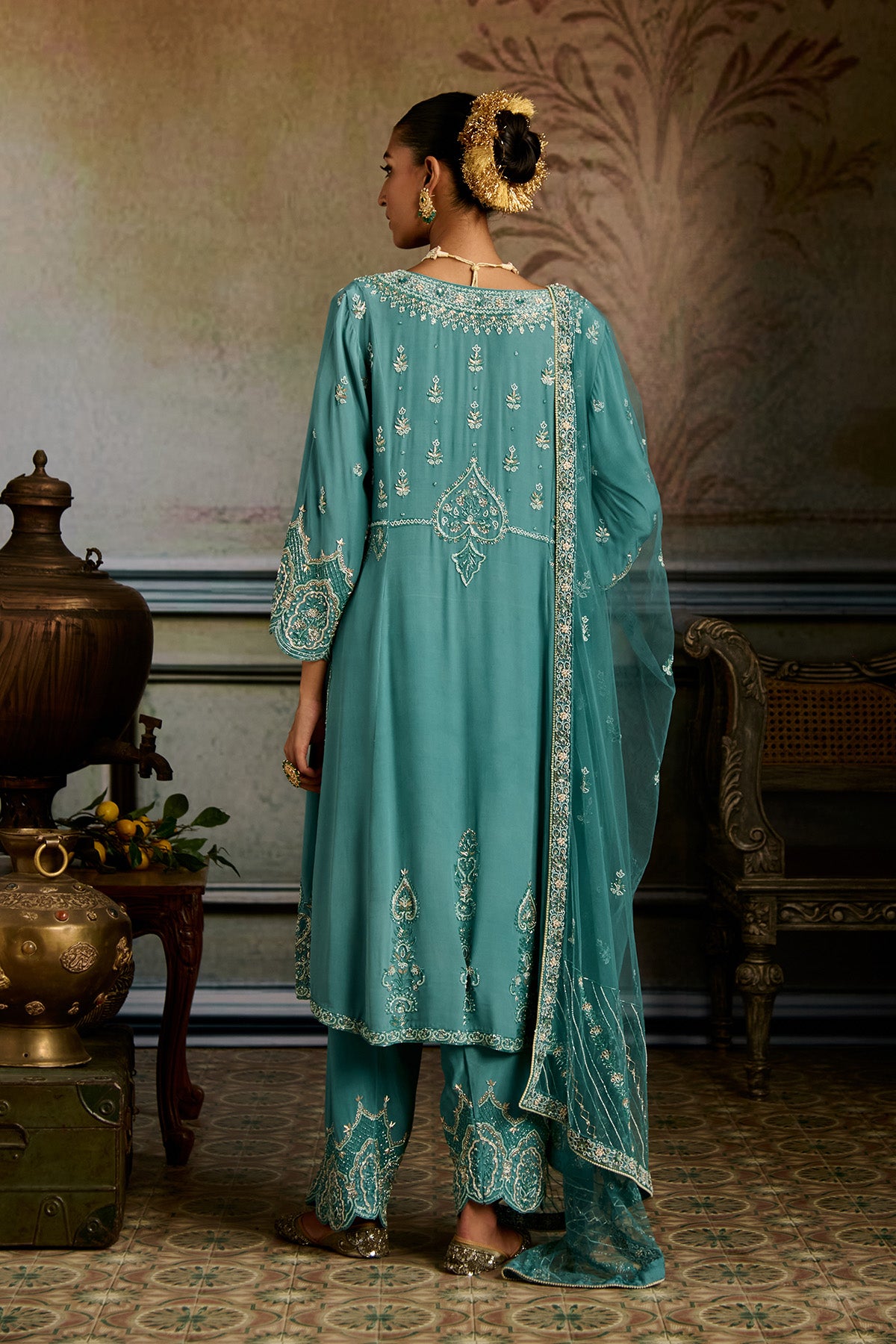 Blue Salwar Suit