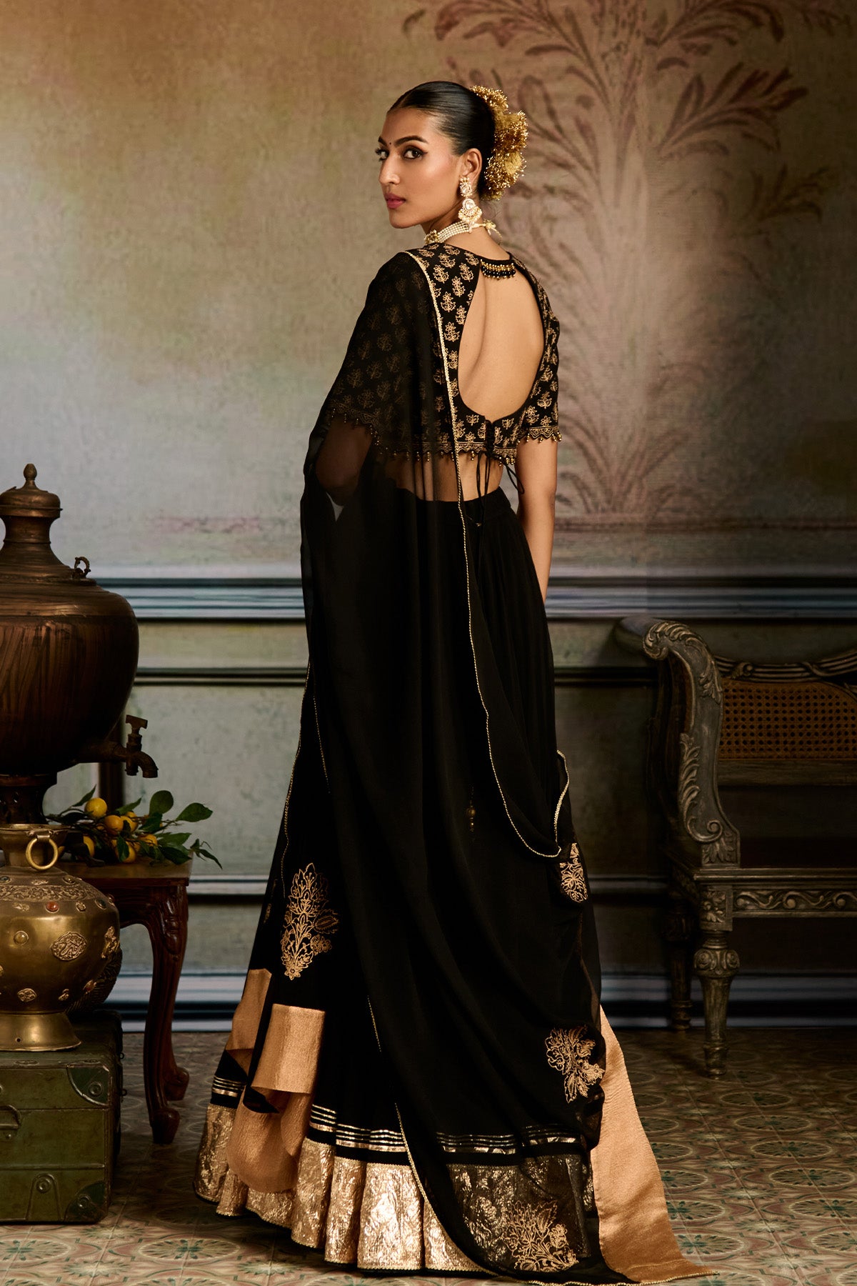 Black Lehenga